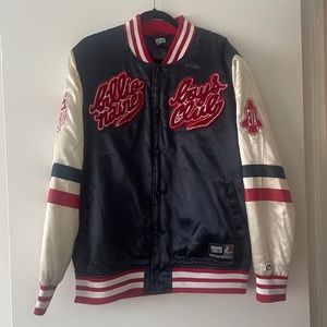 Billionaire Boys Club Satin Bomber Jacket Size XL Majestic